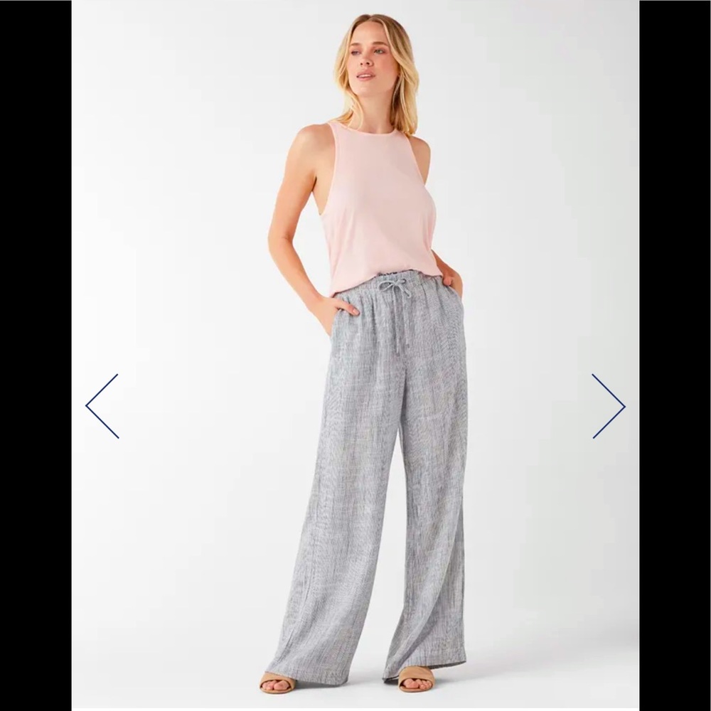 Splendid wide leg striped pants